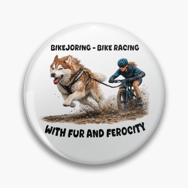 Item preview, Bikejoring Husky Slogan T-shirt 4 - Female designed and sold by IndyQuests.