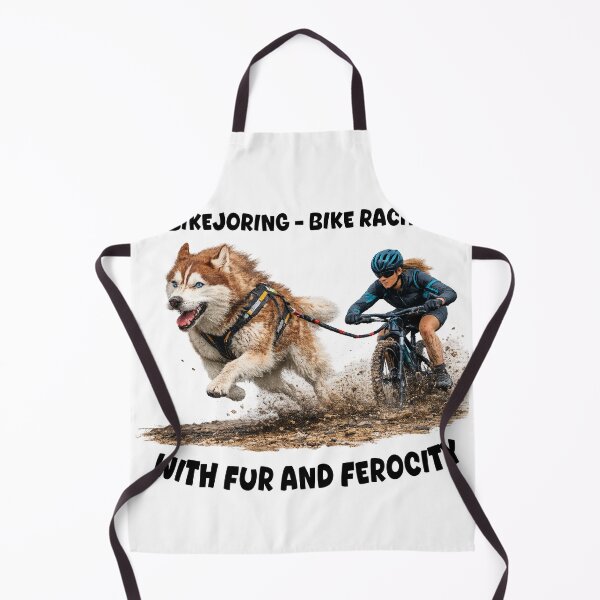 Item preview, Bikejoring Husky Slogan T-shirt 4 - Female designed and sold by IndyQuests.