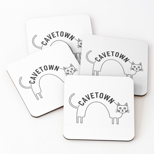 Item preview, Cavetown Cat on Crescent Moon – Cute Kawaii Illustration designed and sold by TrendNova Studio.