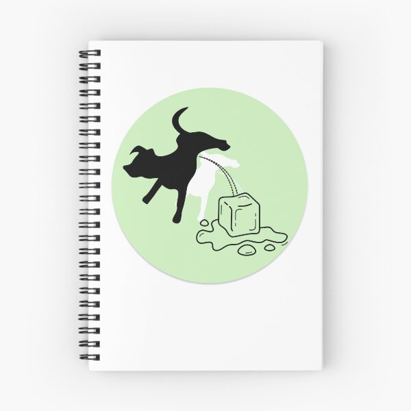 Item preview, Melt I C E Dog Whiz Light Green Background designed and sold by LilWildflowers.