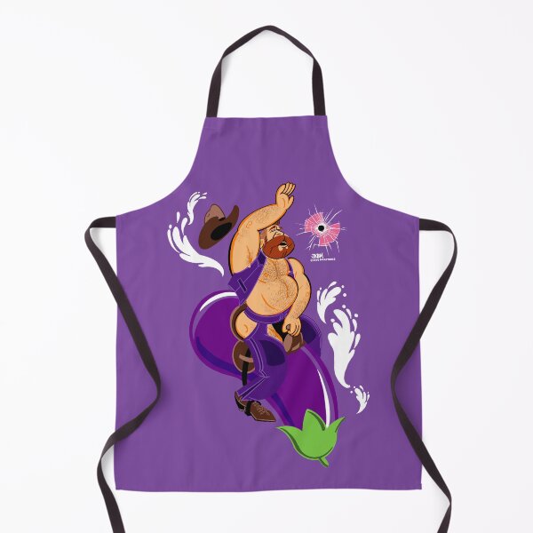 Item preview, Bullethole Retro: Ride 'Em Cowboy (Eggplant) designed and sold by Bullethole.