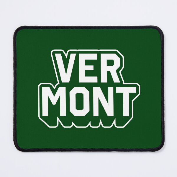 Item preview, Vermont Retro Varsity - Hometown Pride & Streetwear Block Typography designed and sold by MZS Studio.