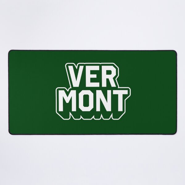 Item preview, Vermont Retro Varsity - Hometown Pride & Streetwear Block Typography designed and sold by MZS Studio.