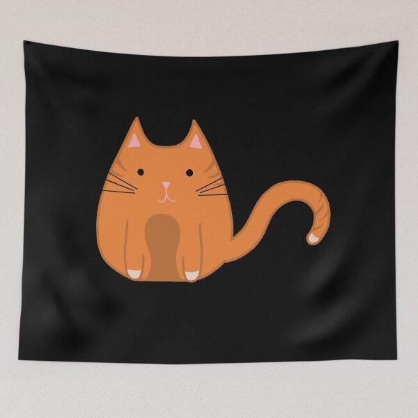 Item preview, Digital clip art silly little cat drawing designed and sold by Kit_Cat.Designs.