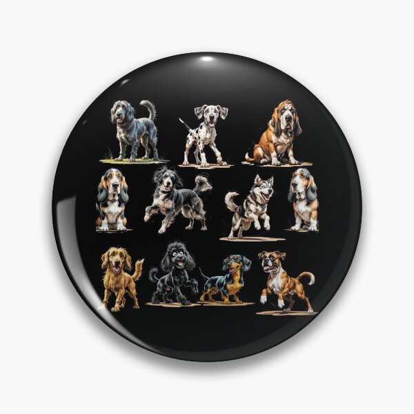 Item preview, Scruffy Dogs Pattern – Scruffy Dog Illustration designed and sold by PAPIRO SIGLO XXI.