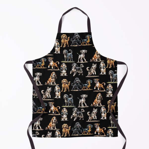Item preview, Scruffy Dogs Pattern – Scruffy Dog Illustration designed and sold by PAPIRO SIGLO XXI.