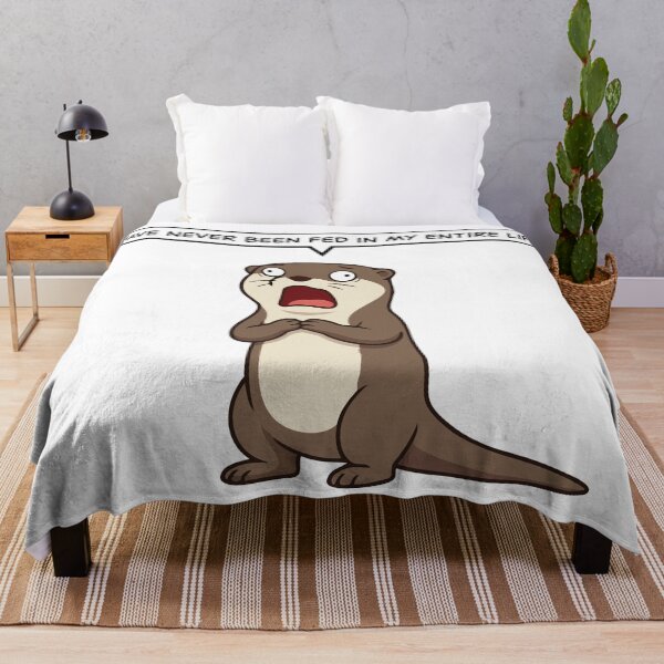 Item preview, I Have Never Been Fed Funny Asian Small Clawed Otter designed and sold by Petzzz.