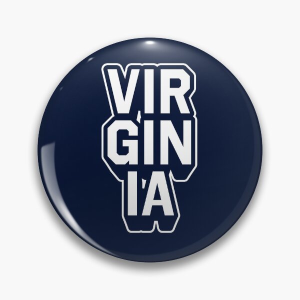 Item preview, Virginia Retro Varsity - Hometown Pride & Streetwear Block Typography designed and sold by MZS Studio.