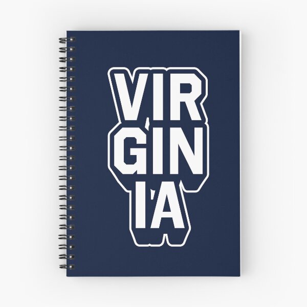 Item preview, Virginia Retro Varsity - Hometown Pride & Streetwear Block Typography designed and sold by MZS Studio.