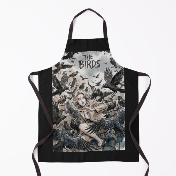 Item preview, The Birds movie poster designed and sold by PatyEmiko.
