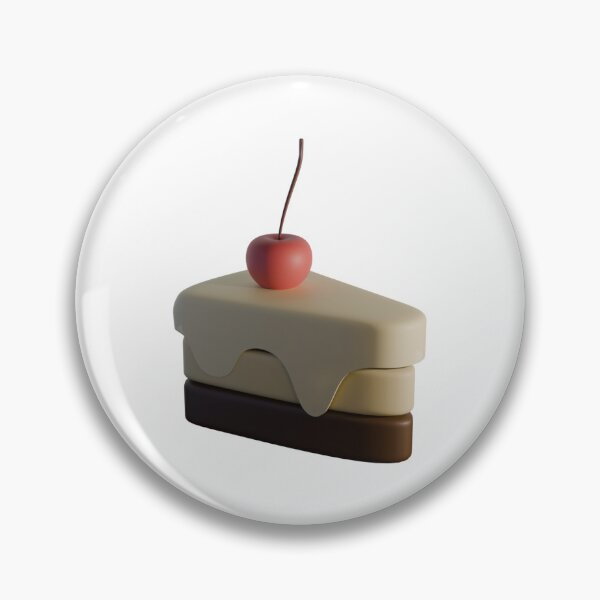 Item preview, 3D Cake Slice with Cherry designed and sold by Asutip.
