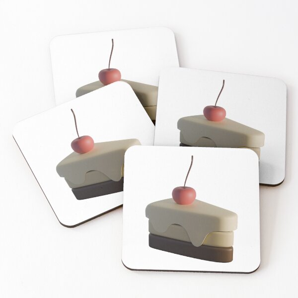 Item preview, 3D Cake Slice with Cherry designed and sold by Asutip.