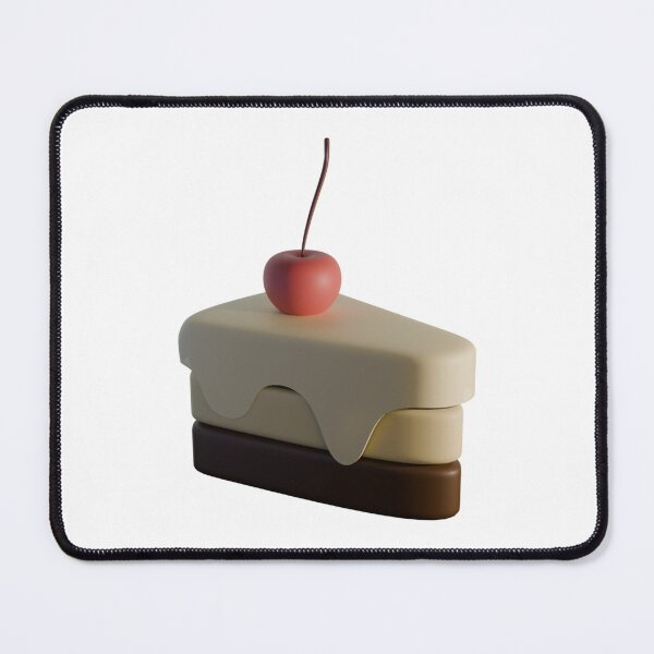 Item preview, 3D Cake Slice with Cherry designed and sold by Asutip.