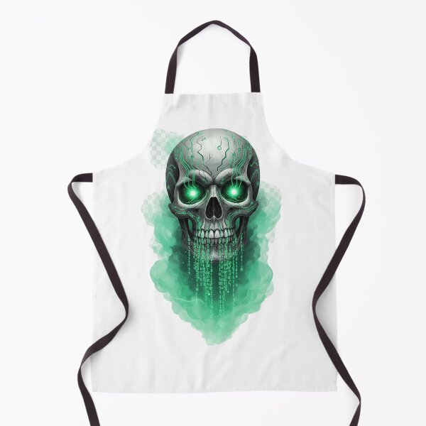 Item preview, Neon Circuit Skull Data Mist designed and sold by CRich808Designs.