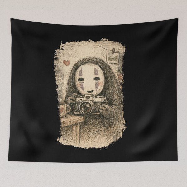 Item preview, NO FACE WITH ANALOG CAMERA designed and sold by LIS AND MELIVERSO.