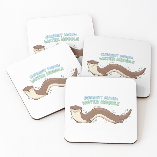 Item preview, Current Mood Water Noodle Funny River Otter designed and sold by Petzzz.