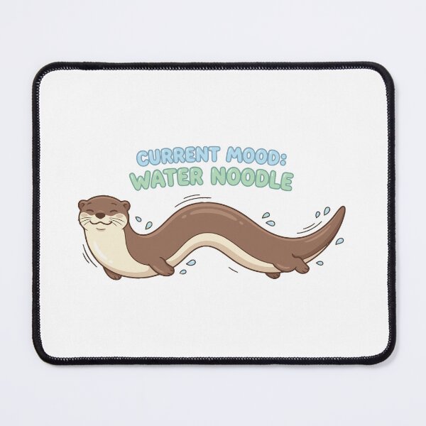 Item preview, Current Mood Water Noodle Funny River Otter designed and sold by Petzzz.