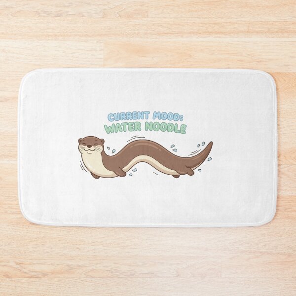 Item preview, Current Mood Water Noodle Funny River Otter designed and sold by Petzzz.