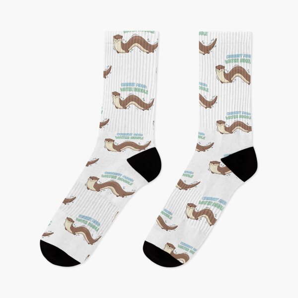 Item preview, Current Mood Water Noodle Funny River Otter designed and sold by Petzzz.