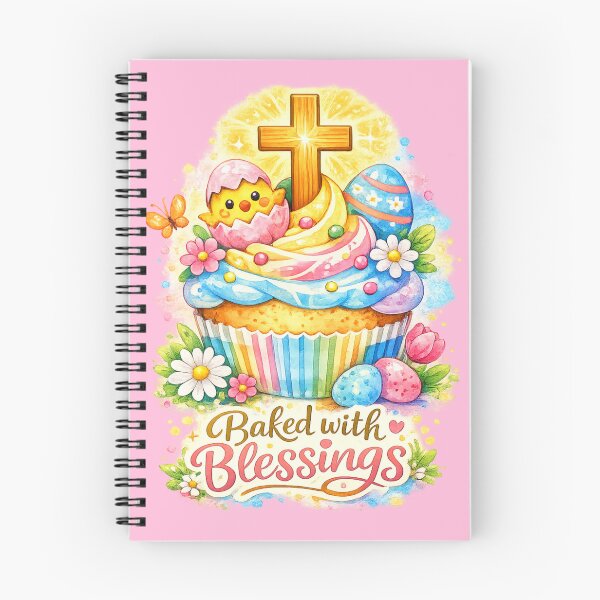 Item preview, Baked with Blessings Christian Easter Cupcake Cross designed and sold by Daughter of a King Designs.