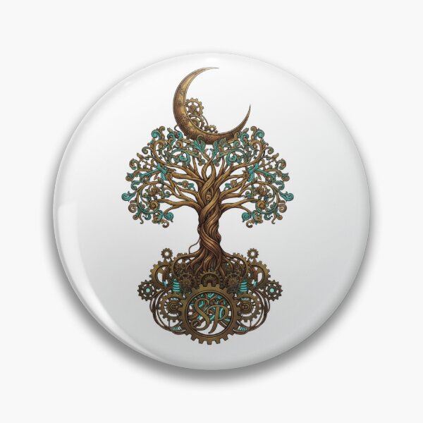 Item preview, Steampunk Moon Tree of Time designed and sold by CRich808Designs.