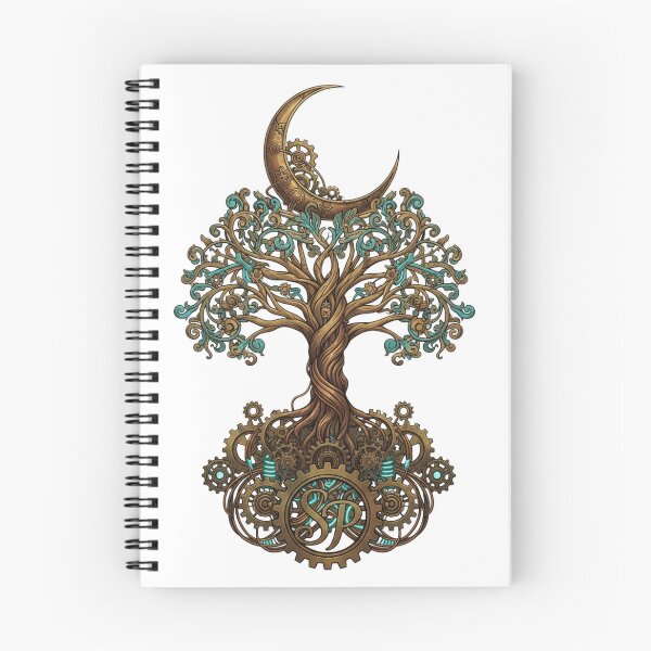 Item preview, Steampunk Moon Tree of Time designed and sold by CRich808Designs.