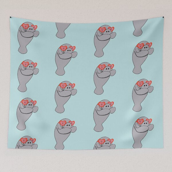 Item preview, Manatee with Heart Glasses designed and sold by Acaruso167.