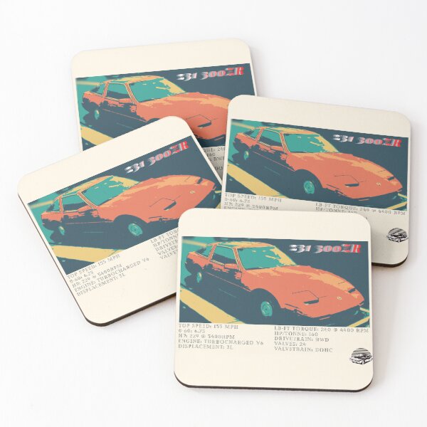 Item preview, Nissan 300ZR Vintage Poster designed and sold by Dimensionality.