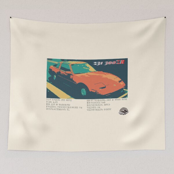 Item preview, Nissan 300ZR Vintage Poster designed and sold by Dimensionality.