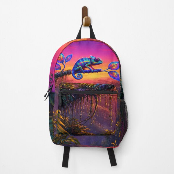 Item preview, Sunset Electric Chameleon designed and sold by PurrfectWhisper.