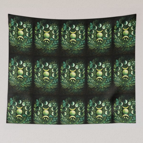 Item preview, Olive Green Aqua and Teal Dreamy Night designed and sold by scicilysimonee.