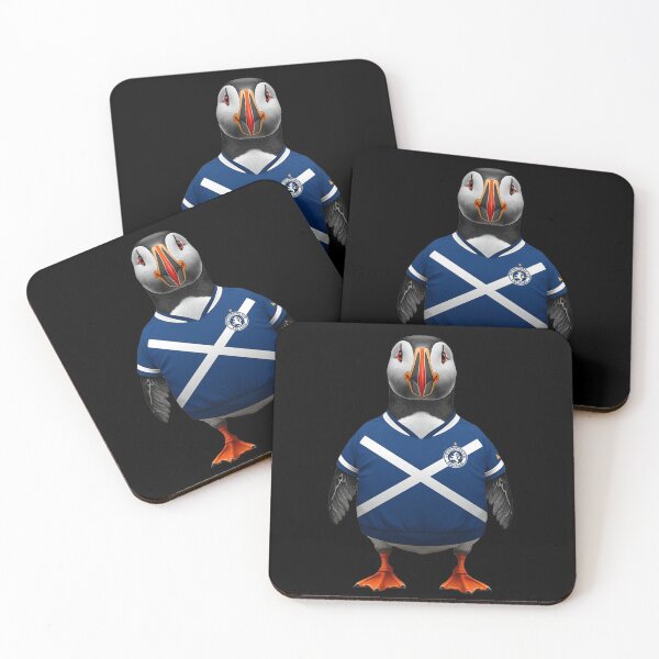 Item preview, Scotland Puffin Mascot - Scottish Saltire Wildlife Sports Jersey designed and sold by Loom on the Loch.