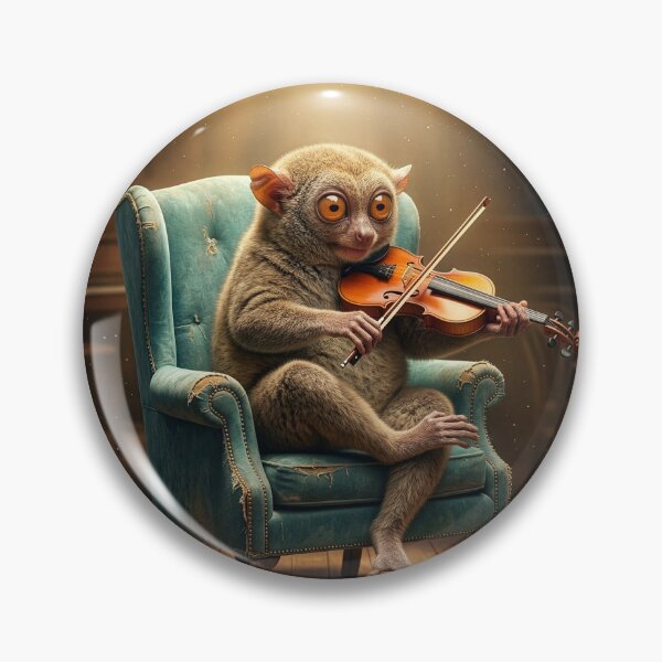 Item preview, Tear-Jerking Tarsier Plays Barber's Adagio designed and sold by Tridentulus.