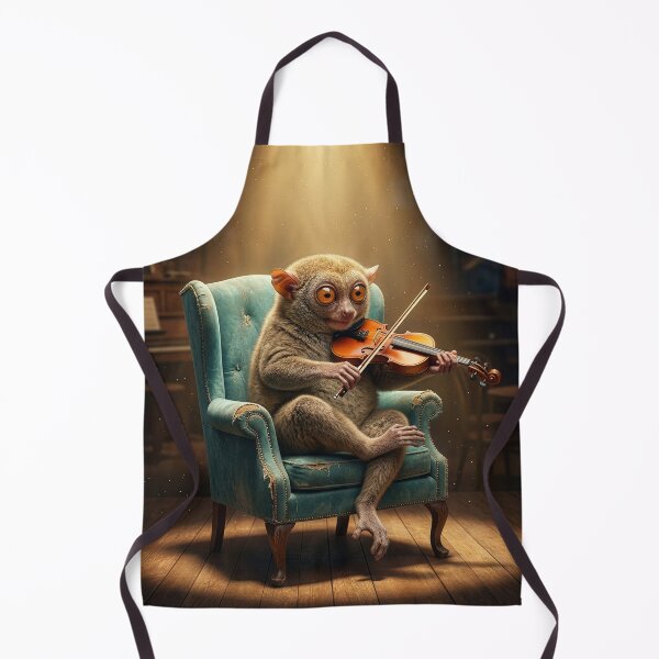 Item preview, Tear-Jerking Tarsier Plays Barber's Adagio designed and sold by Tridentulus.