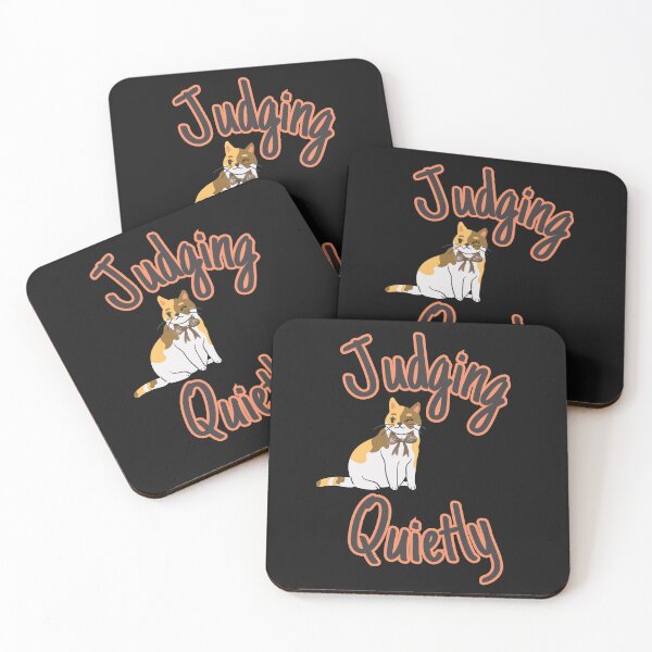 Item preview, Quietly Judging – Minimalist Cat Attitude Design designed and sold by Versik-.