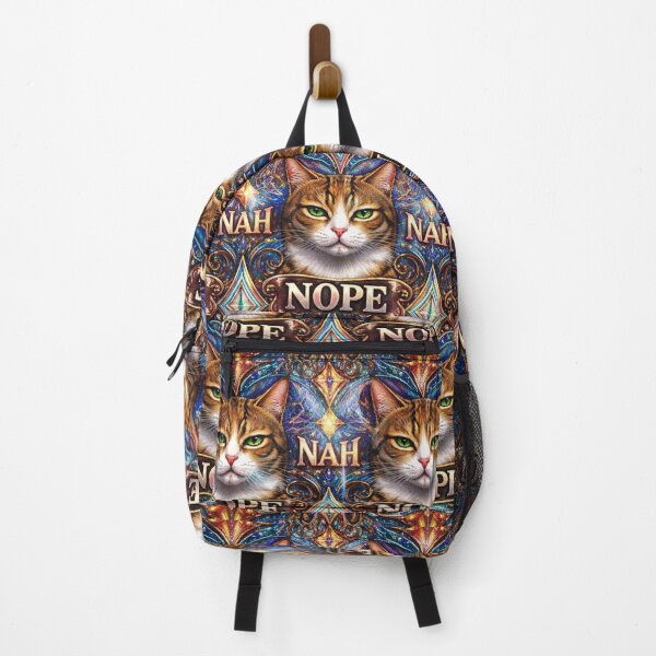 Item preview, Cat Nope Nah designed and sold by VFWChuck.