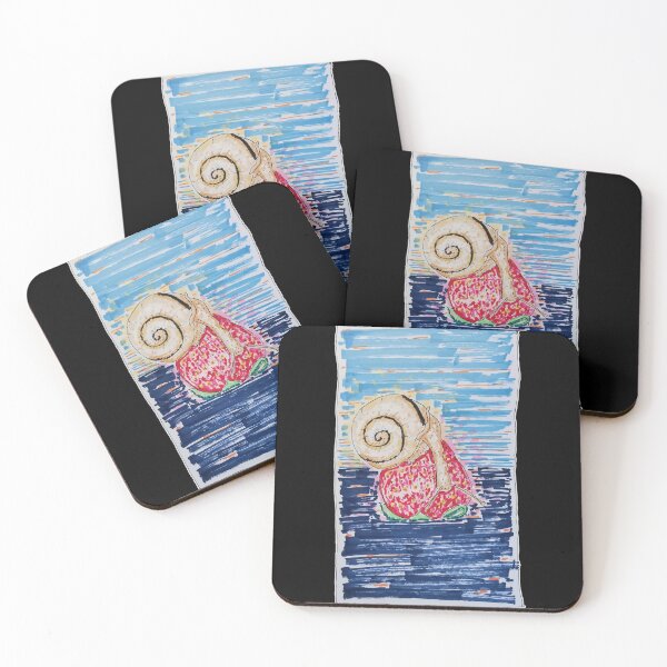 Item preview, Snail on the Strawberry designed and sold by JoseloRochaArt.