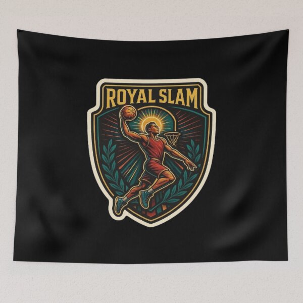 Item preview, Royal Slam – Basketball Player Gift | Slam Dunk, Alley-Oop, Dunk King, Basketball Fan Shirt, Court Legend Design designed and sold by Typologystudios.