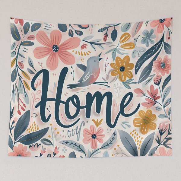 Item preview, Home Calligraphy designed and sold by bubblyrainbow.