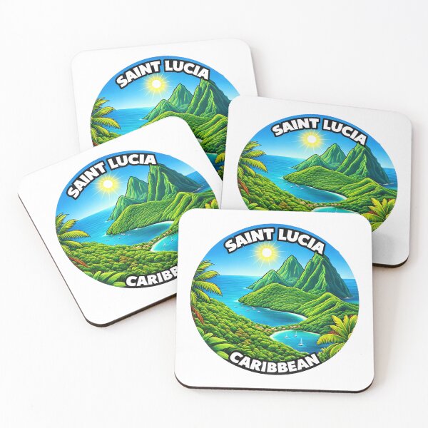 Item preview, Saint Lucia - Caribbean designed and sold by VelvetRoom.
