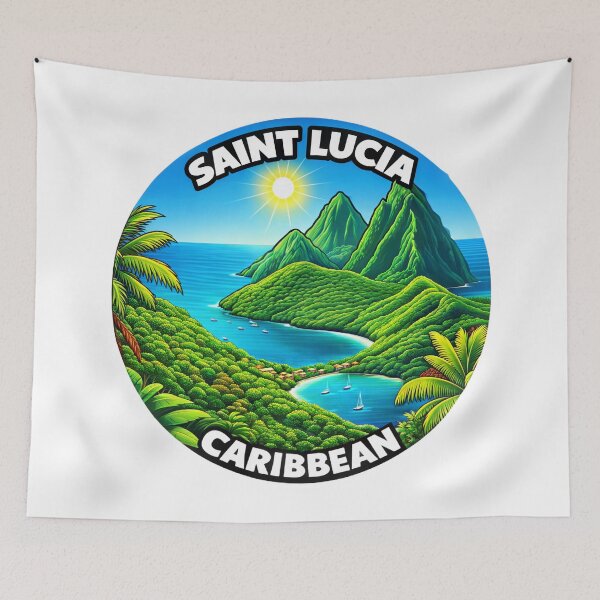 Item preview, Saint Lucia - Caribbean designed and sold by VelvetRoom.
