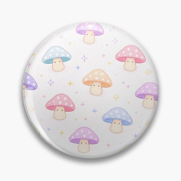 Item preview, Pastel Mushroom Pattern Mug Cute Cottagecore Kawaii Gift designed and sold by ArcanePrintsxo.