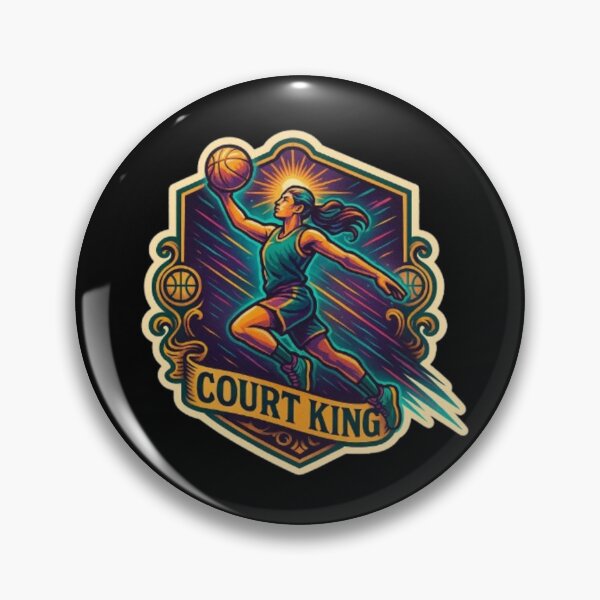 Item preview, Court King – Basketball Player Gift | Slam Dunk, Hoop Life, Basketball Fan & Streetball Champion Design designed and sold by Typologystudios.