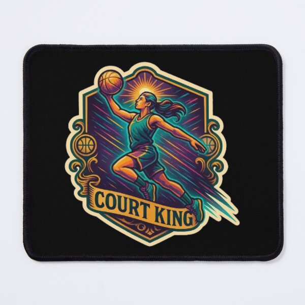 Item preview, Court King – Basketball Player Gift | Slam Dunk, Hoop Life, Basketball Fan & Streetball Champion Design designed and sold by Typologystudios.