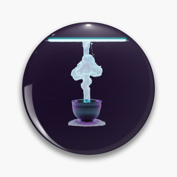 Item preview, Cyberpunk Tea Ceremony Holographic Zen Japanese Poster Sticker Art designed and sold by Ink Dynasty.