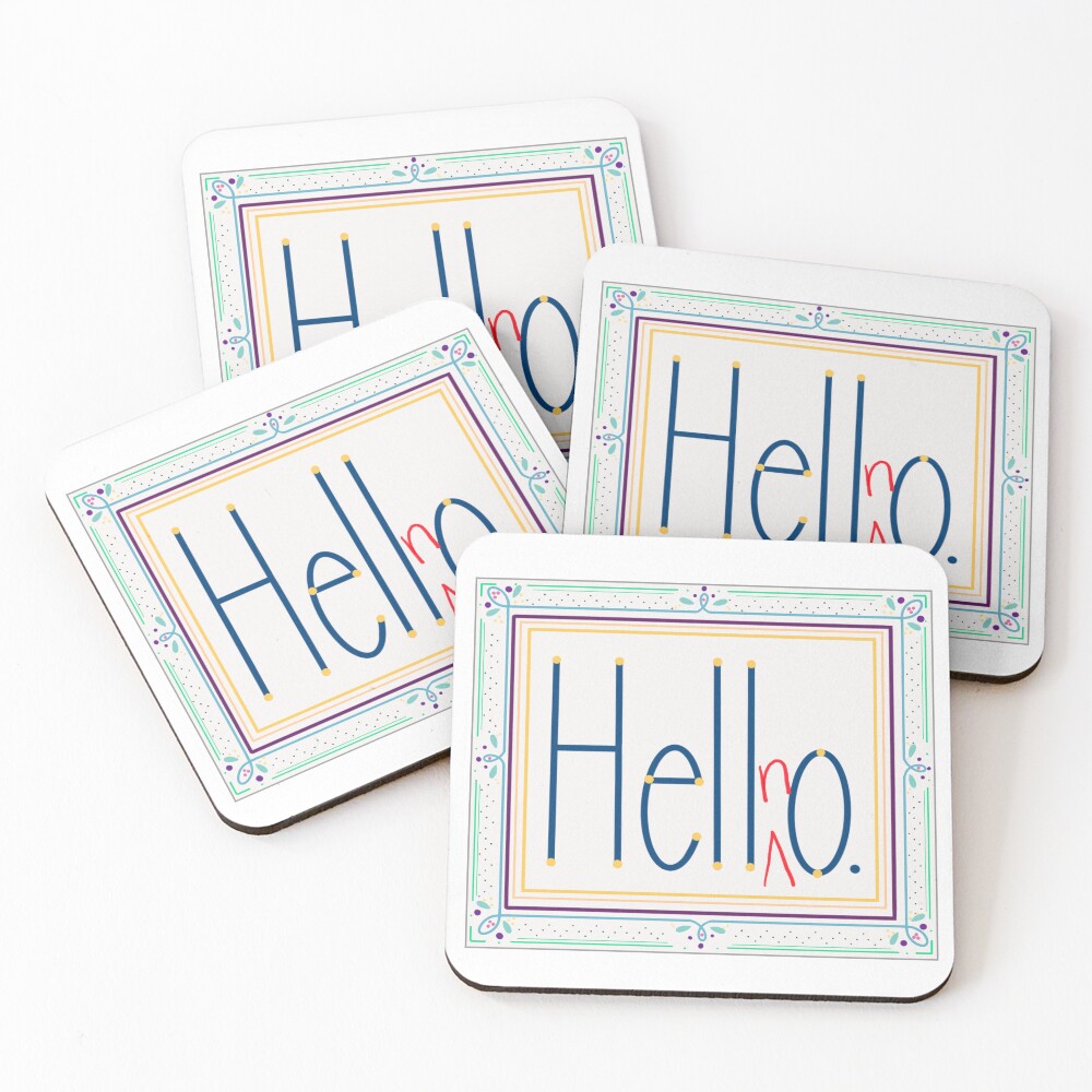 Item preview, Coasters (Set of 4) designed and sold by eellisdesigns.