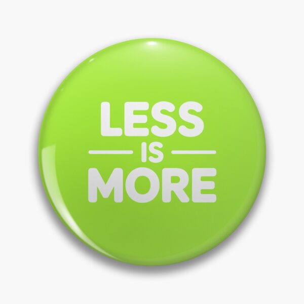 Item preview, Less Is More Minimal Typography Design designed and sold by Saurabh86.