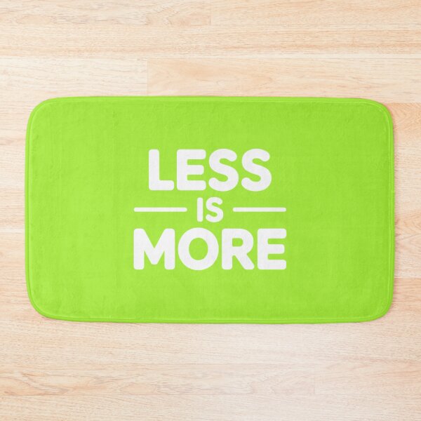 Item preview, Less Is More Minimal Typography Design designed and sold by Saurabh86.