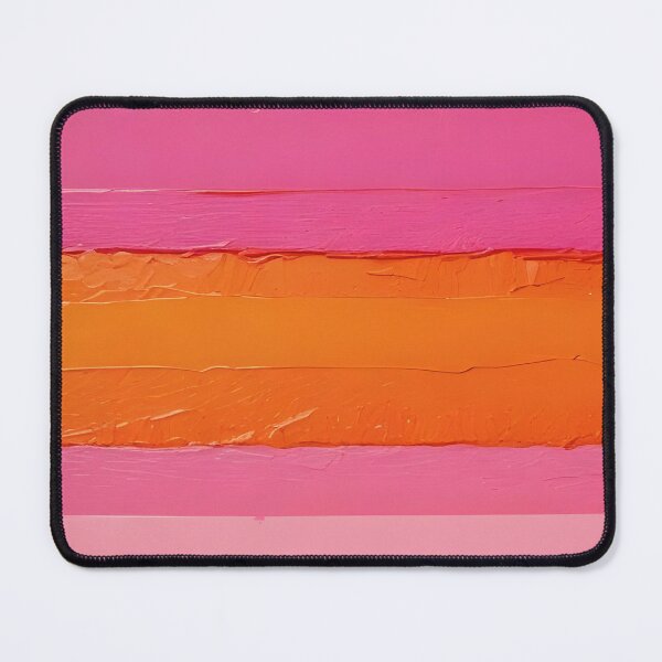 Artikelvorschau, Abstrakte Malerei, Komposition in Rosa und Orange entworfen und verkauft von Good_Things.