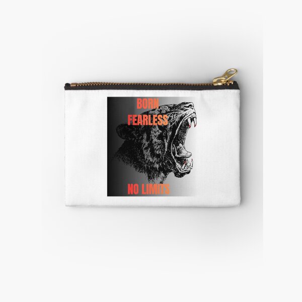 Item preview, Born Fearless Panther Streetwear T-Shirt – Dark Minimal Urban Graphic designed and sold by Per i vostri amici a quattro zampe, e non solo .